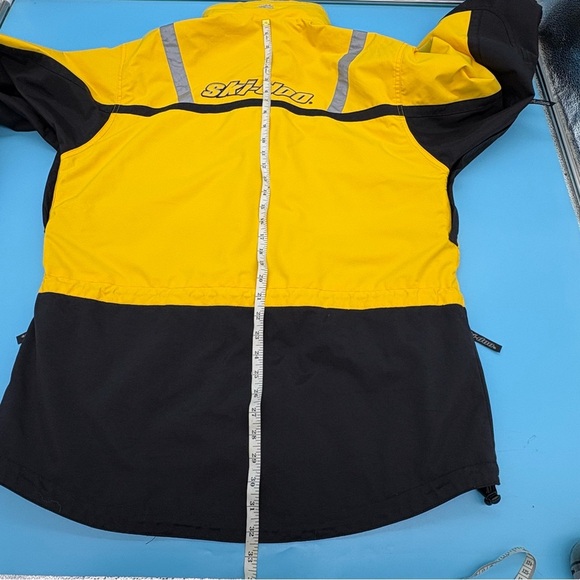 Ski-Doo Men’s Bombadier 3 In 1 Snowmobiling Jacket Yellow/Black Size Medium - Picture 8 of 12
